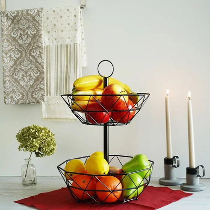 Fruitmand met 2 Niveaus