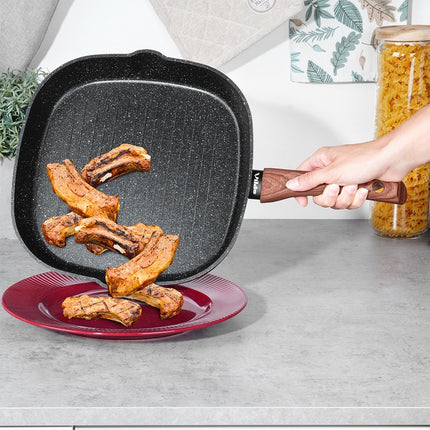 Vierkante Grillpan (28x28 cm) - Non-stick