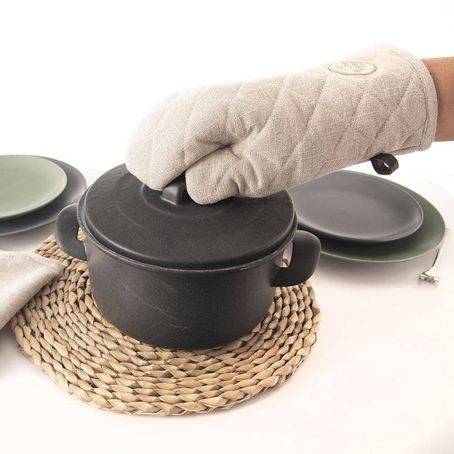 Ovenwant Katoen Beige (32 cm)