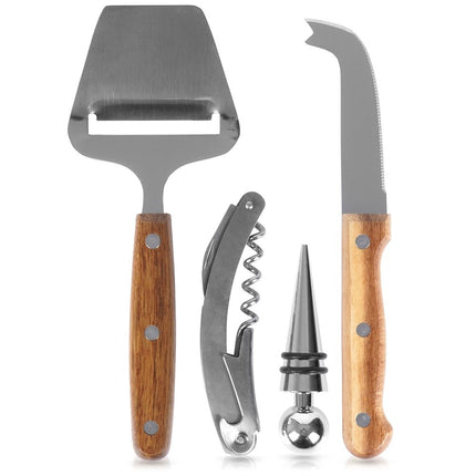 Luxe Wijn- en Kaasaccessoires Set