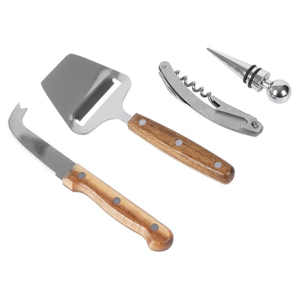 Luxe Wijn- en Kaasaccessoires Set