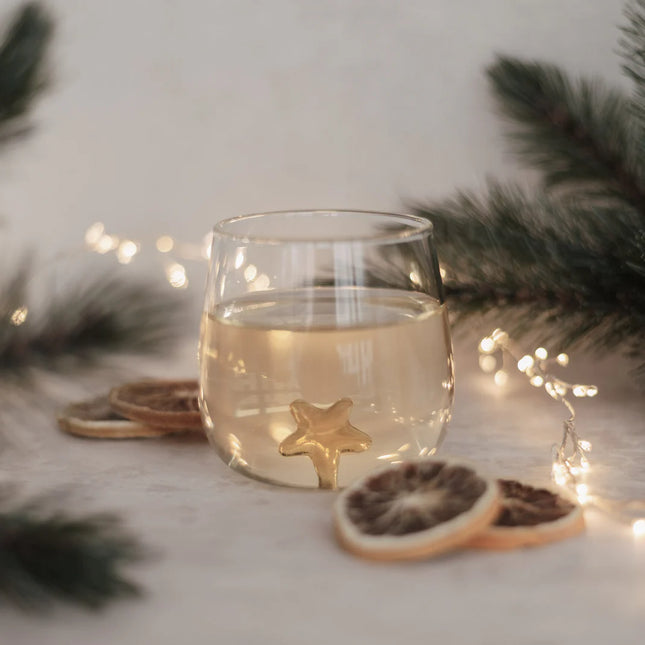 Design Drinkglas 3D met sterretje