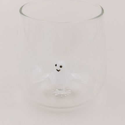 Design Drinkglas met 3D Spookje